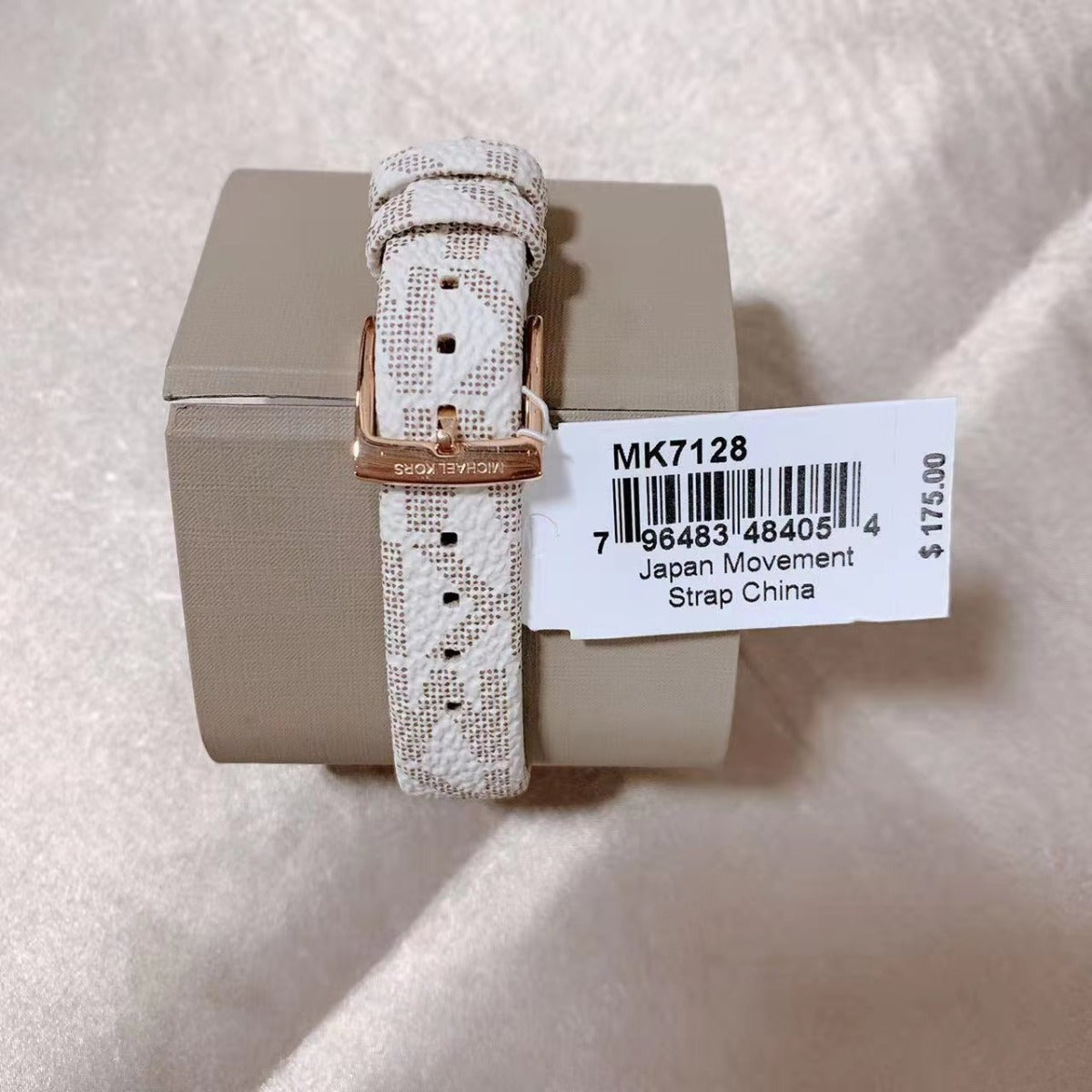 Michael Kors MK7128 Jayne Three-Hand Vanilla Watch Michael Kors MK7128 Jayne Three-Hand Vanilla Watch
